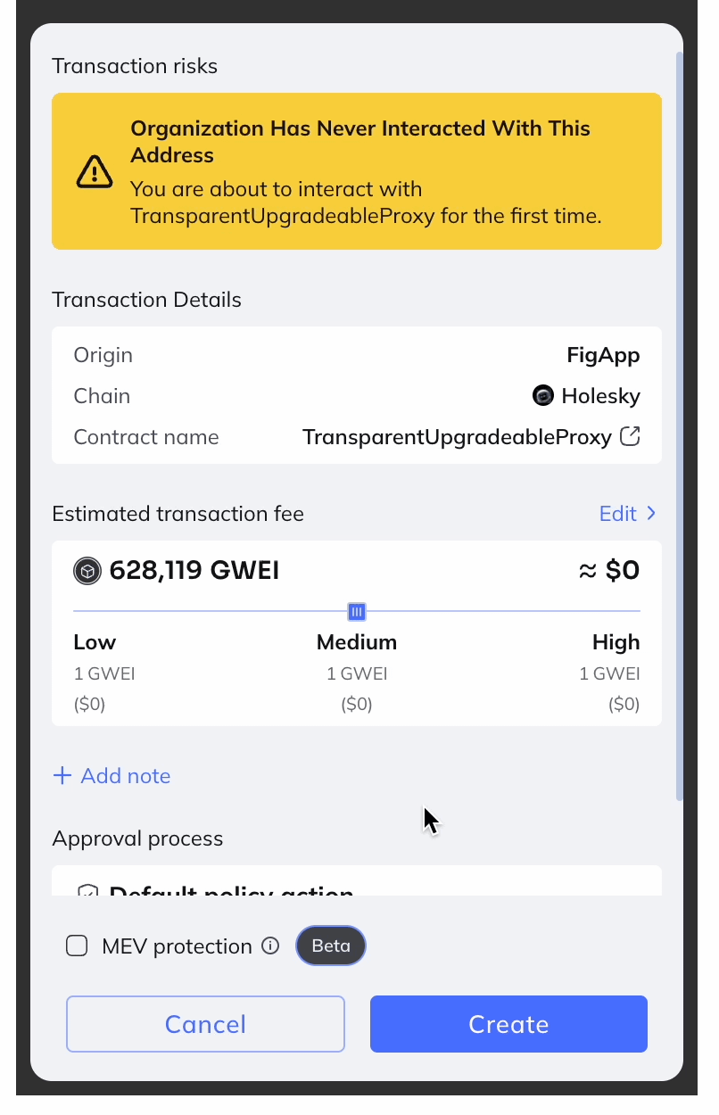 EigenLayer Native ETH Restaking Guide for Fordefi Users - Figment